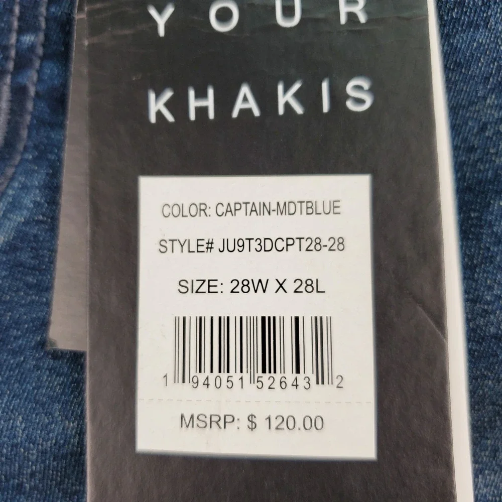 The Perfect Jean NYC Athletic Fit Jeans Mens 28W x 28L Blue Denim